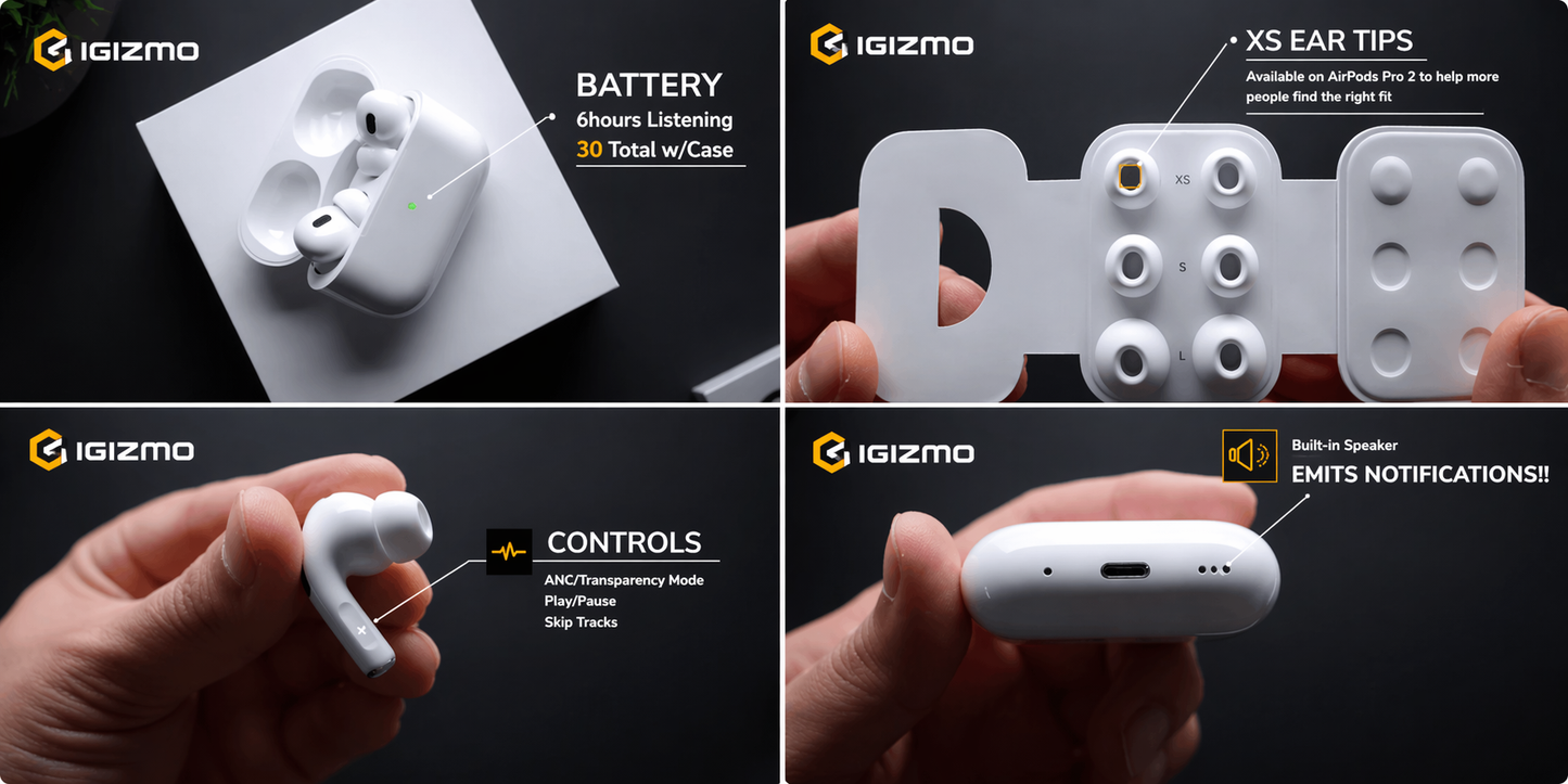 iGizmo Pro TWS Earbuds – Deep Bass | Touch Control | COD Available
